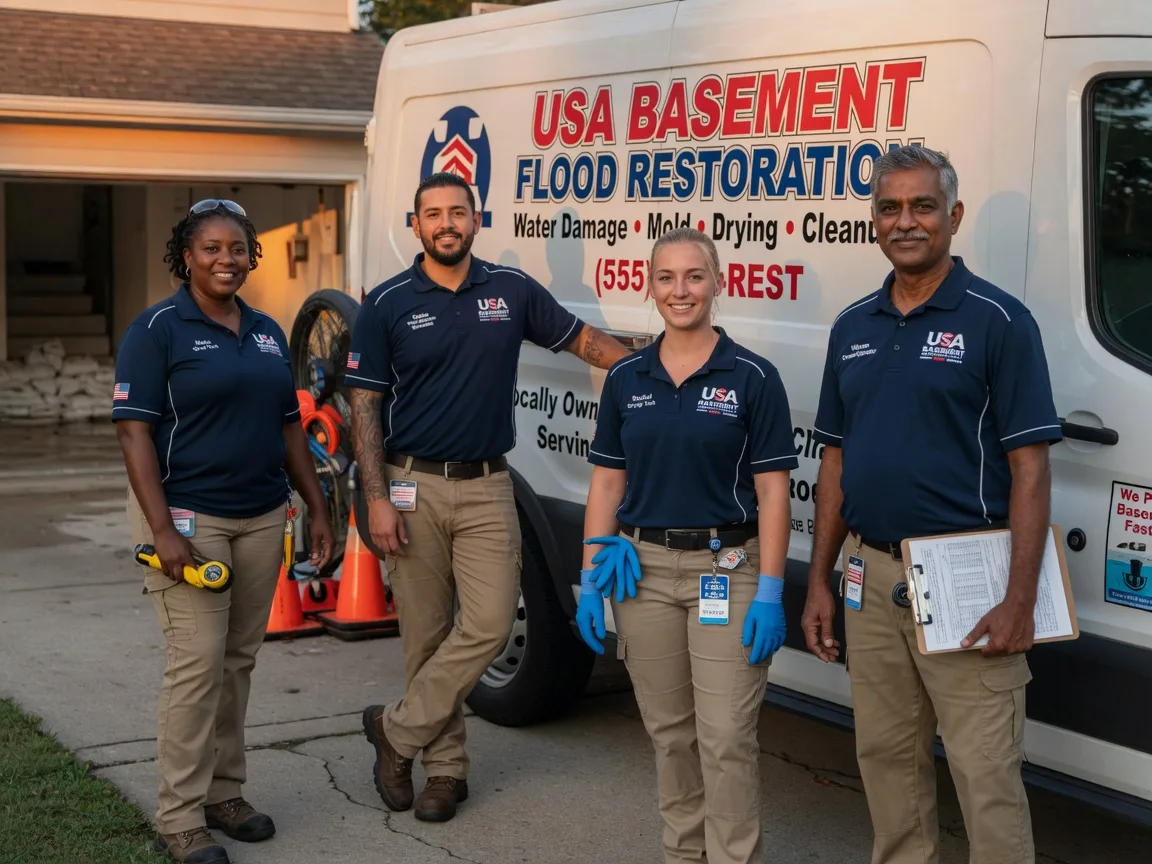 Basement Flood Cleanup company in Hope, IN